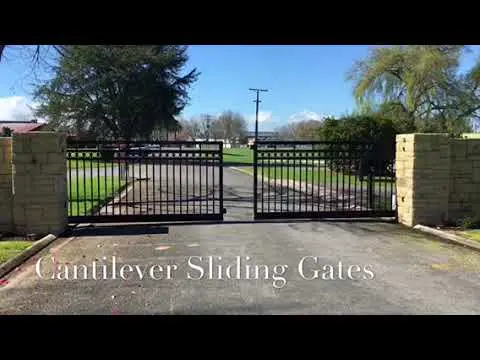 Cantilever Gate
